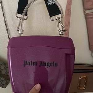 Palm angels padlock designer bag